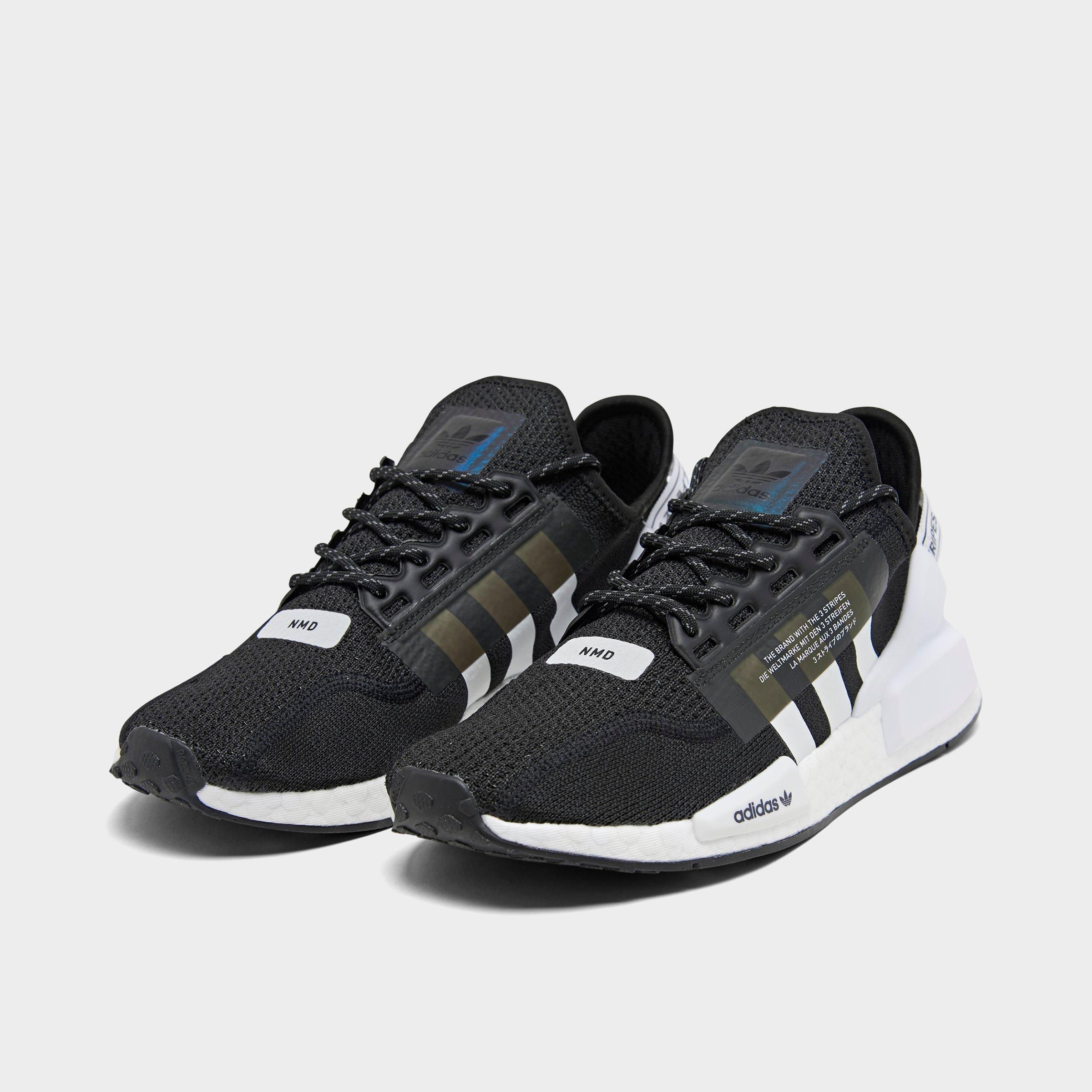 adidas mens NMD R1 Primeknit Casual Sneakers from